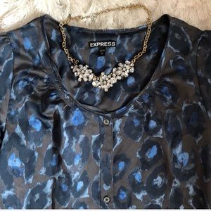 Express printed dress